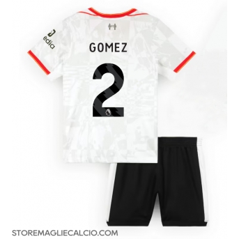 Liverpool Joe Gomez #2 Maglia Gara Terza Repliche 2024-25 Bambino Maniche Corte
